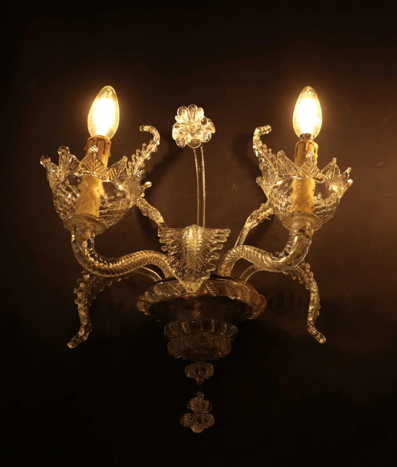 Nástěnná lampa Murano
