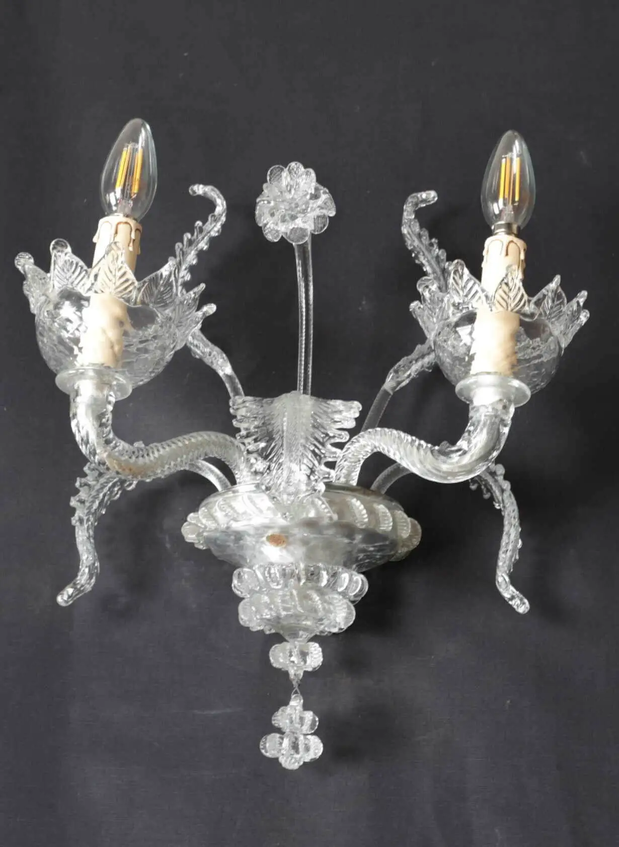 Nástěnná lampa Murano