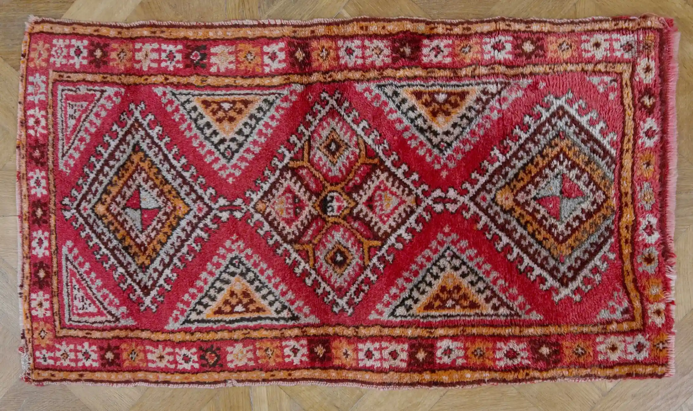 Orientální nomádská předložka / kobereček 98 x 59 cm