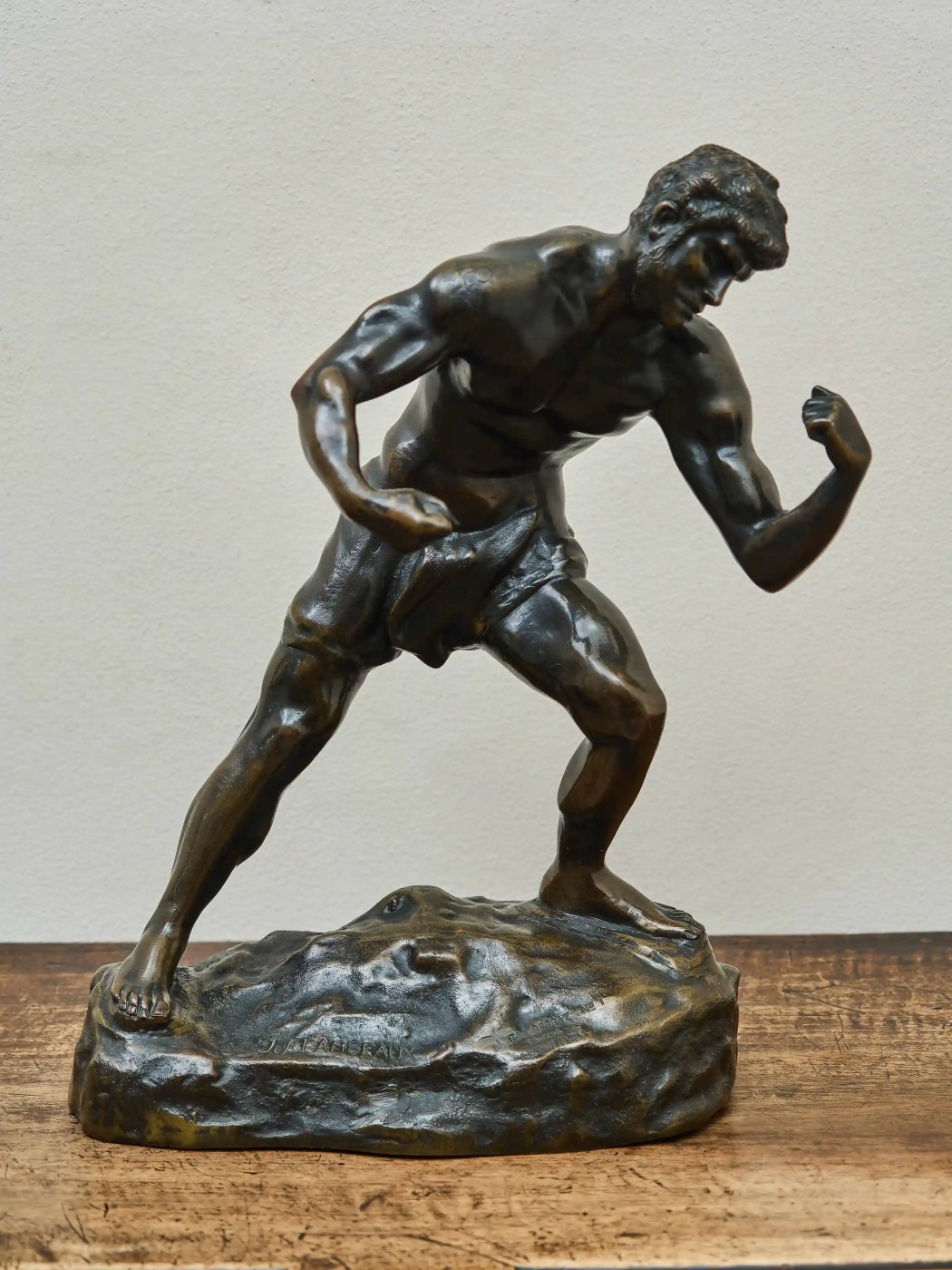 Jef Lambeaux - bronzová socha atleta