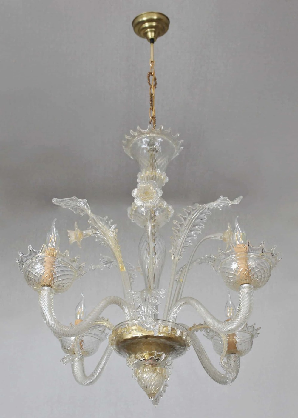 Benátský lustr – zrestaurovaný