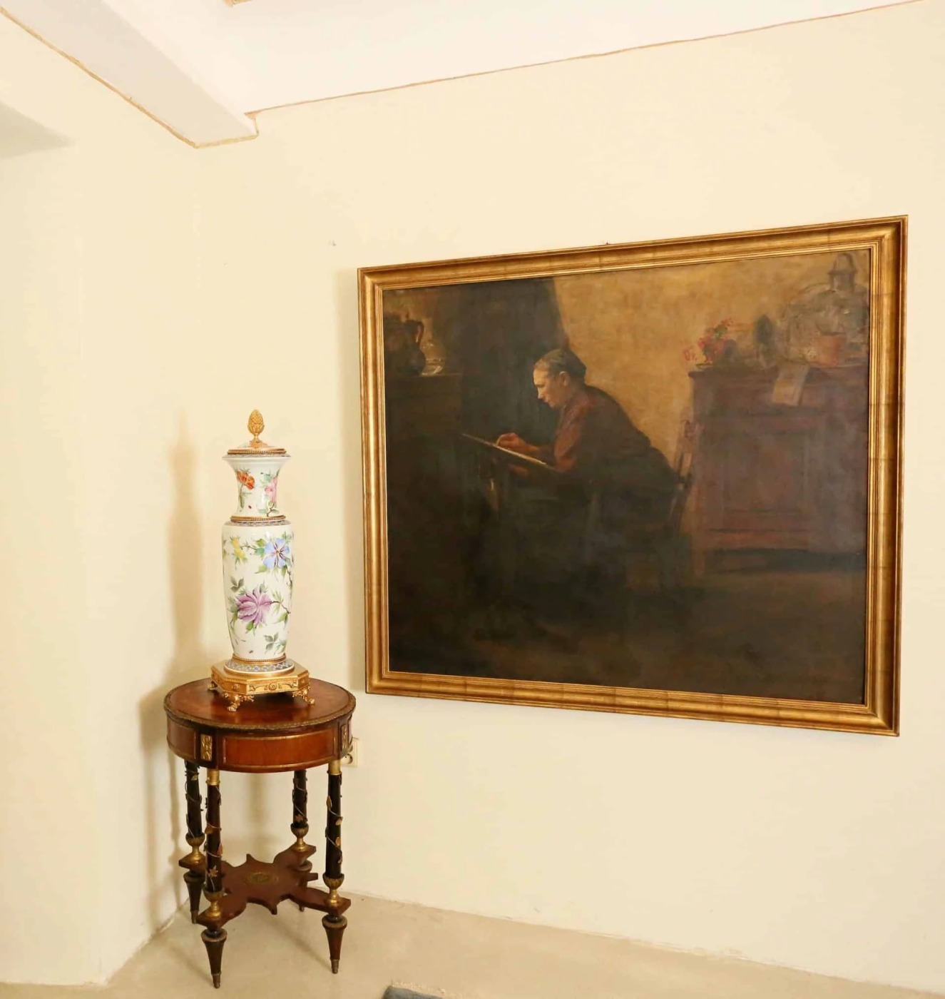 Velká italská váza signovaná V 89 cm