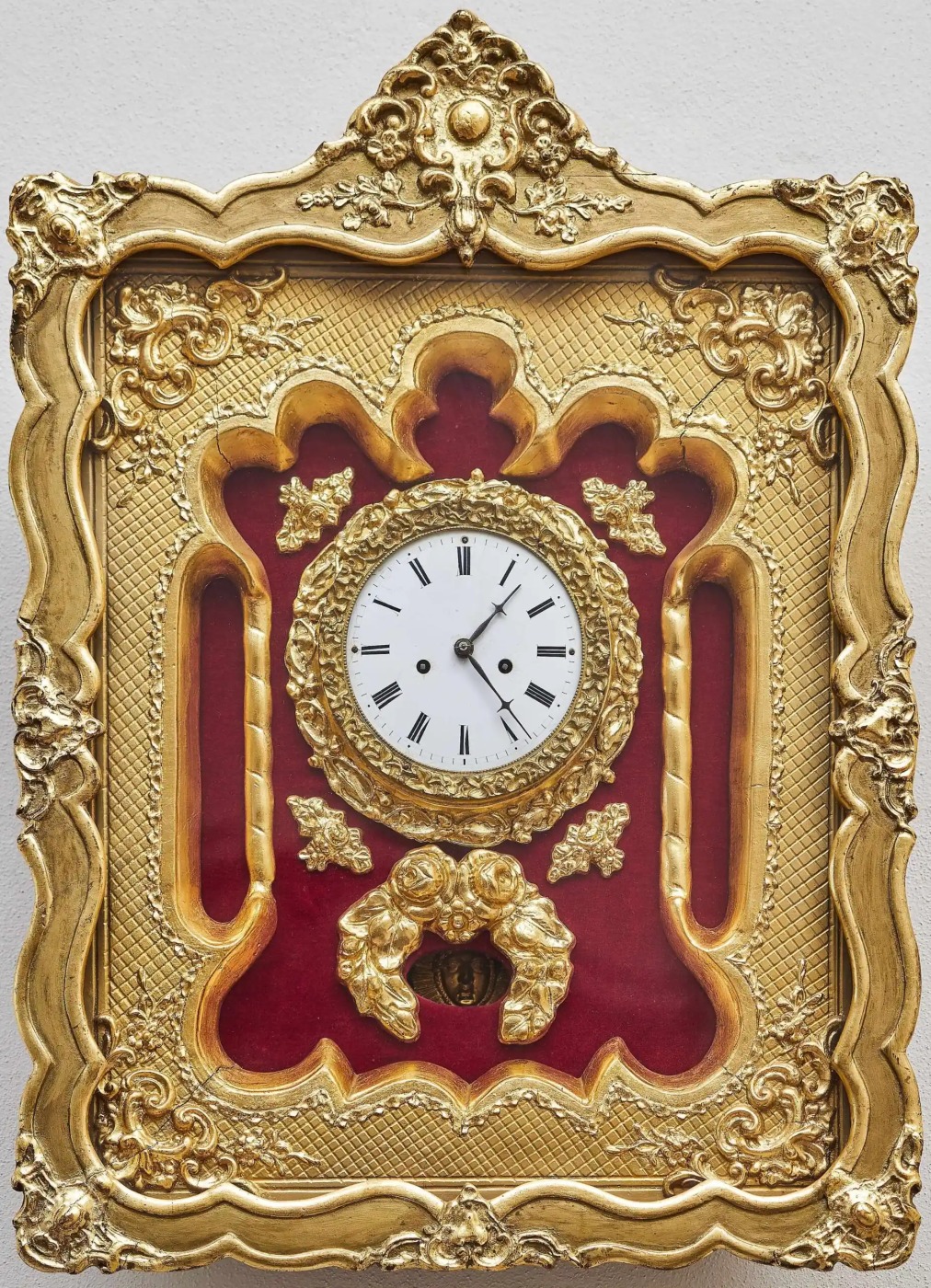 Rámové hodiny F. KUNZ Wien