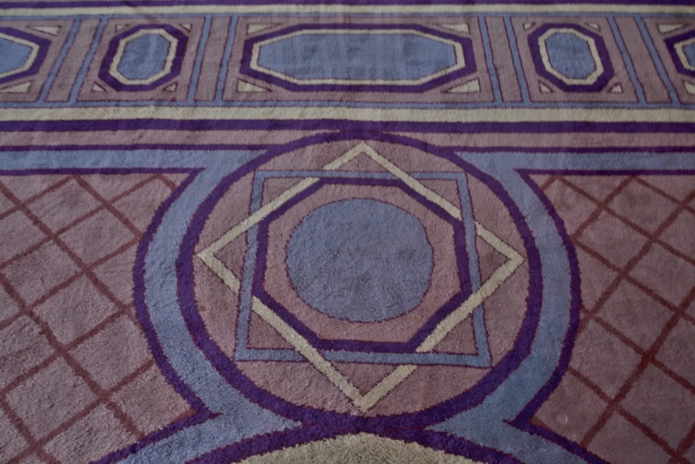 Palácový koberec z Aubussonu, Art Deco 11.3 X 6,21 metrů