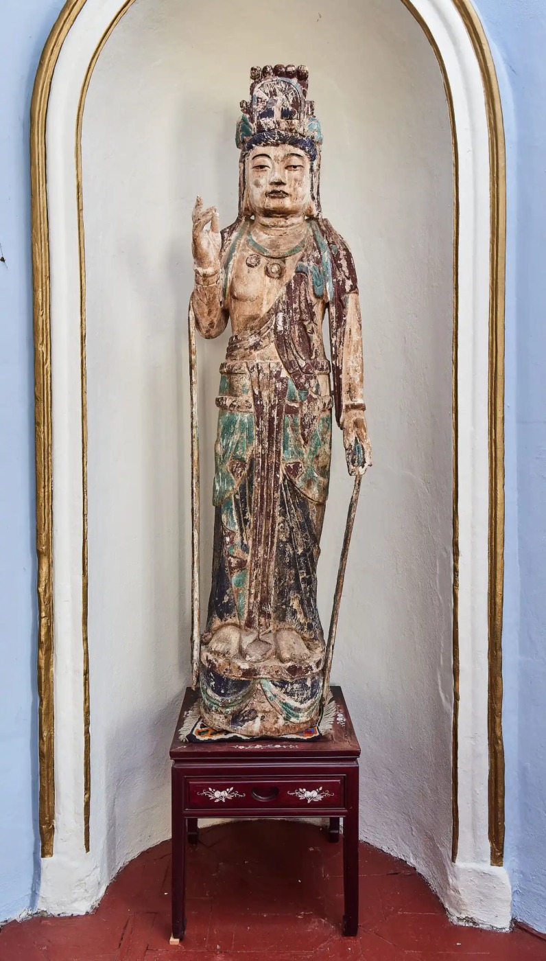 Velká čínská socha Guanyin 2 metry