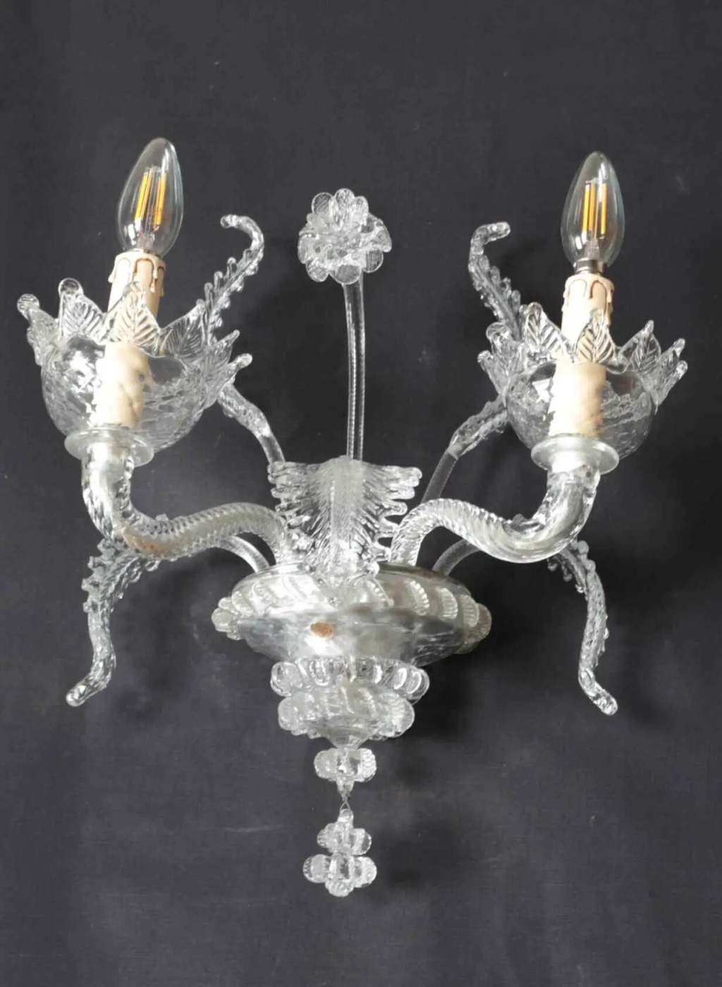 Nástěnná lampa Murano