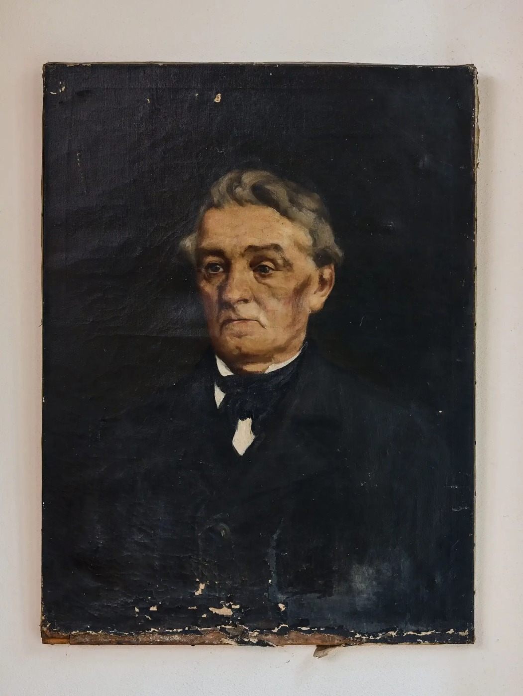 Dvojice historických portrétních maleb 19. století – Adele Mertens & Petrus Franciscus Mertens