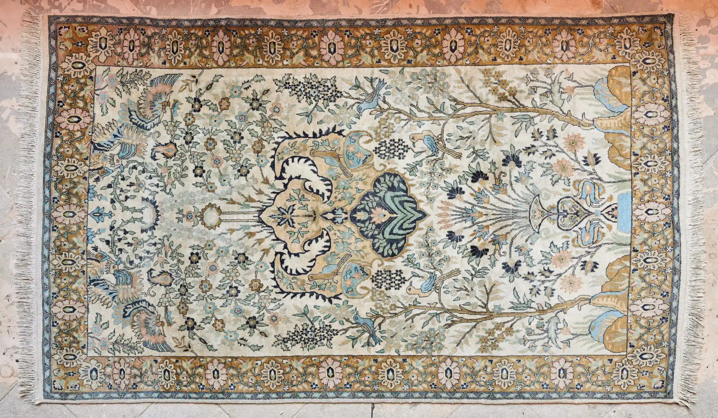 Perský koberec Tabriz – Strom života 248 X 138 cm
