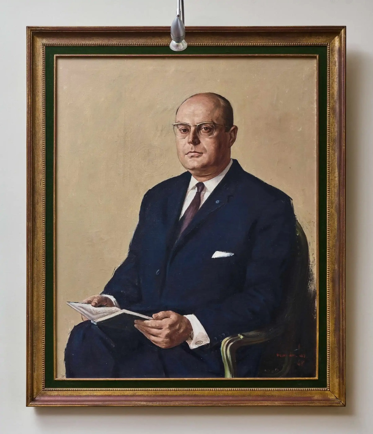 Portrét muže Jan van Loo 114 x 95 cm