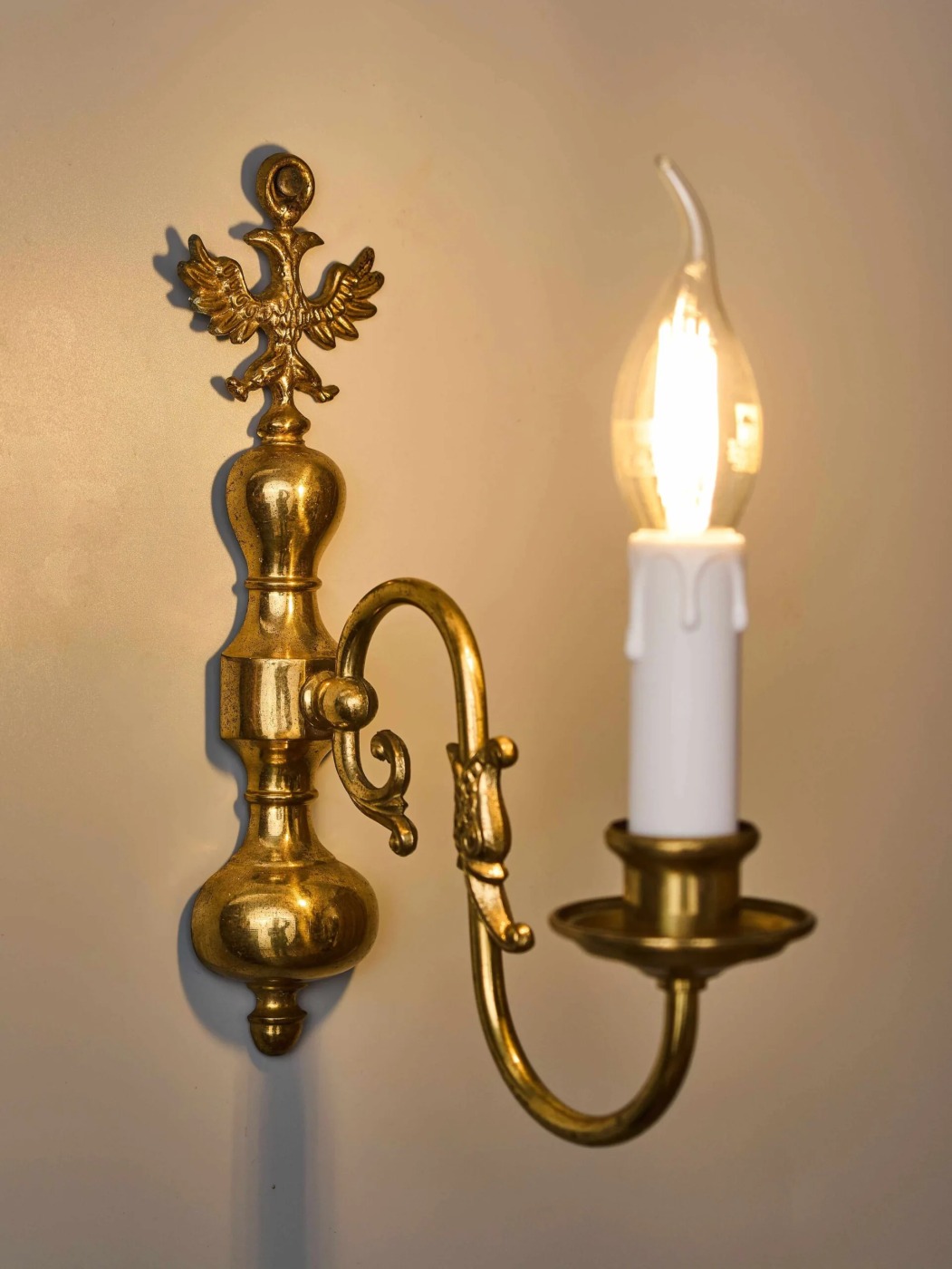 Holandská nástěnná lampa / aplika