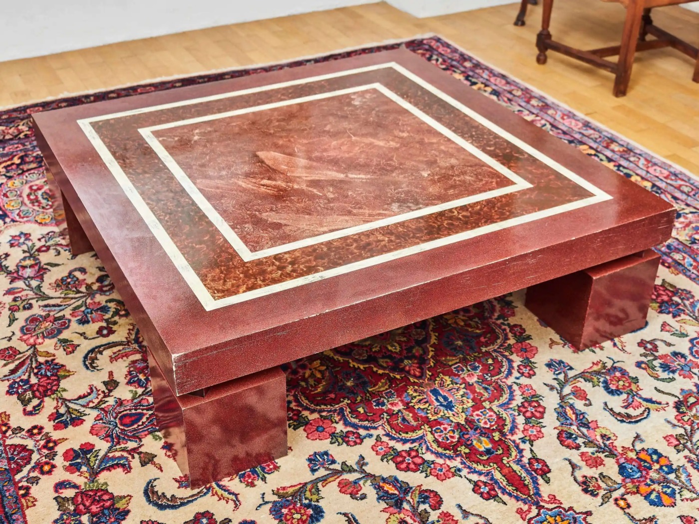 Designový konferenční stolek Maarten Van den Eynde – signovaný originál, 2001