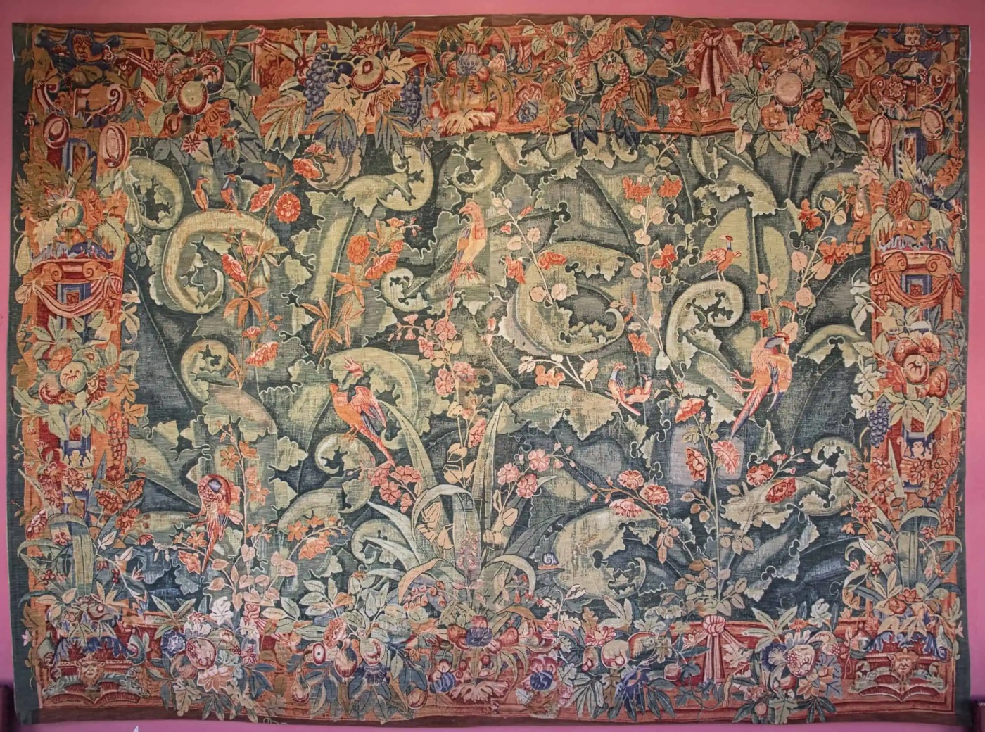 Vlámská historická tapiserie (gobelín)