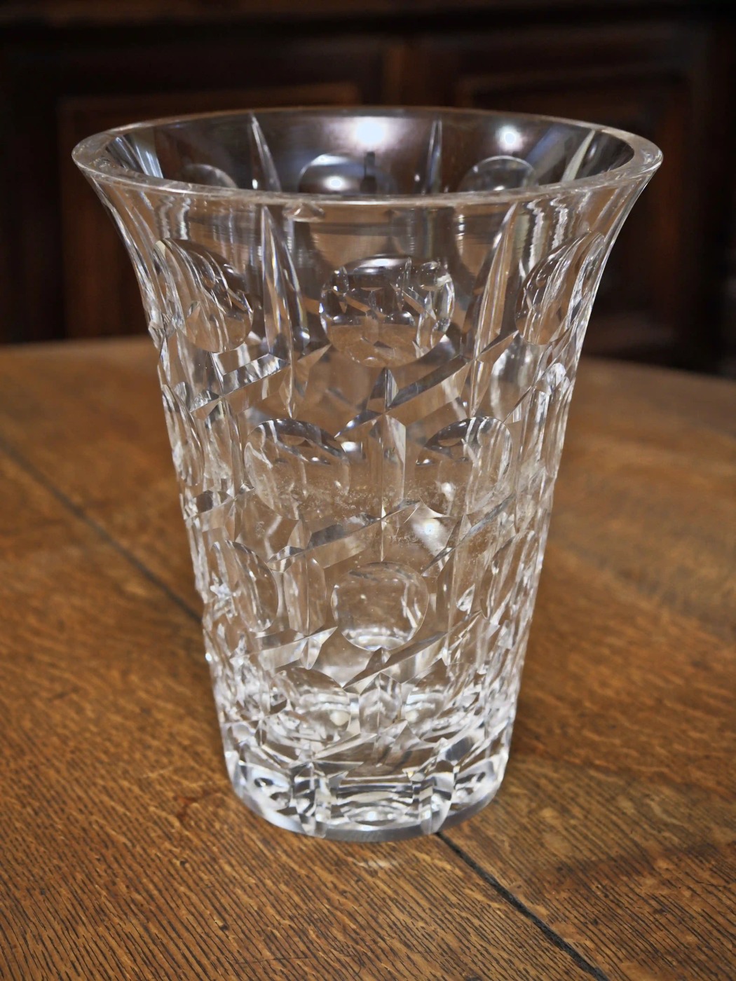 Velká křišťálová váza 27,5 cm