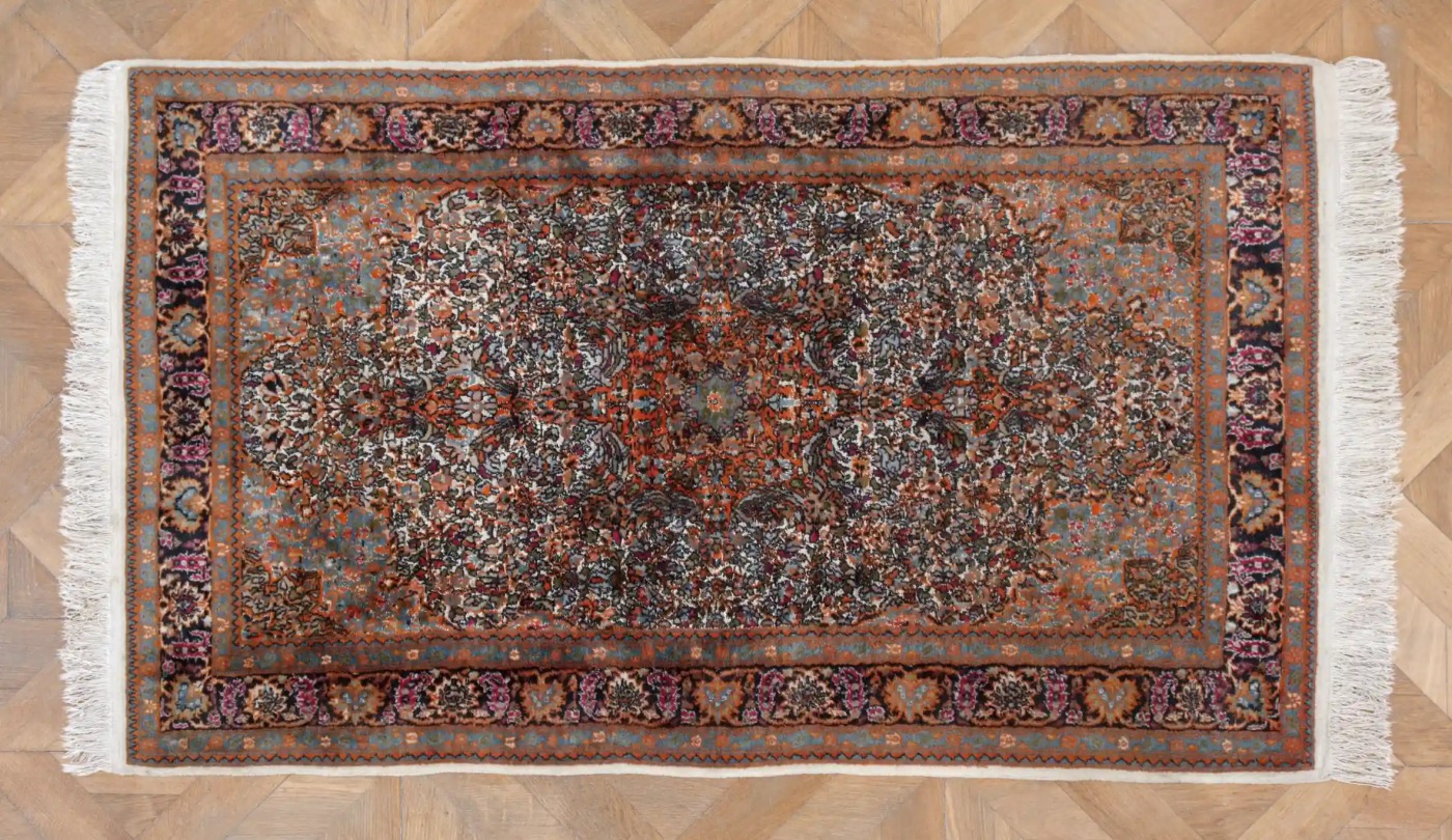 Perský koberec Ghoum hedvábí s vlnou 170 X 93 cm