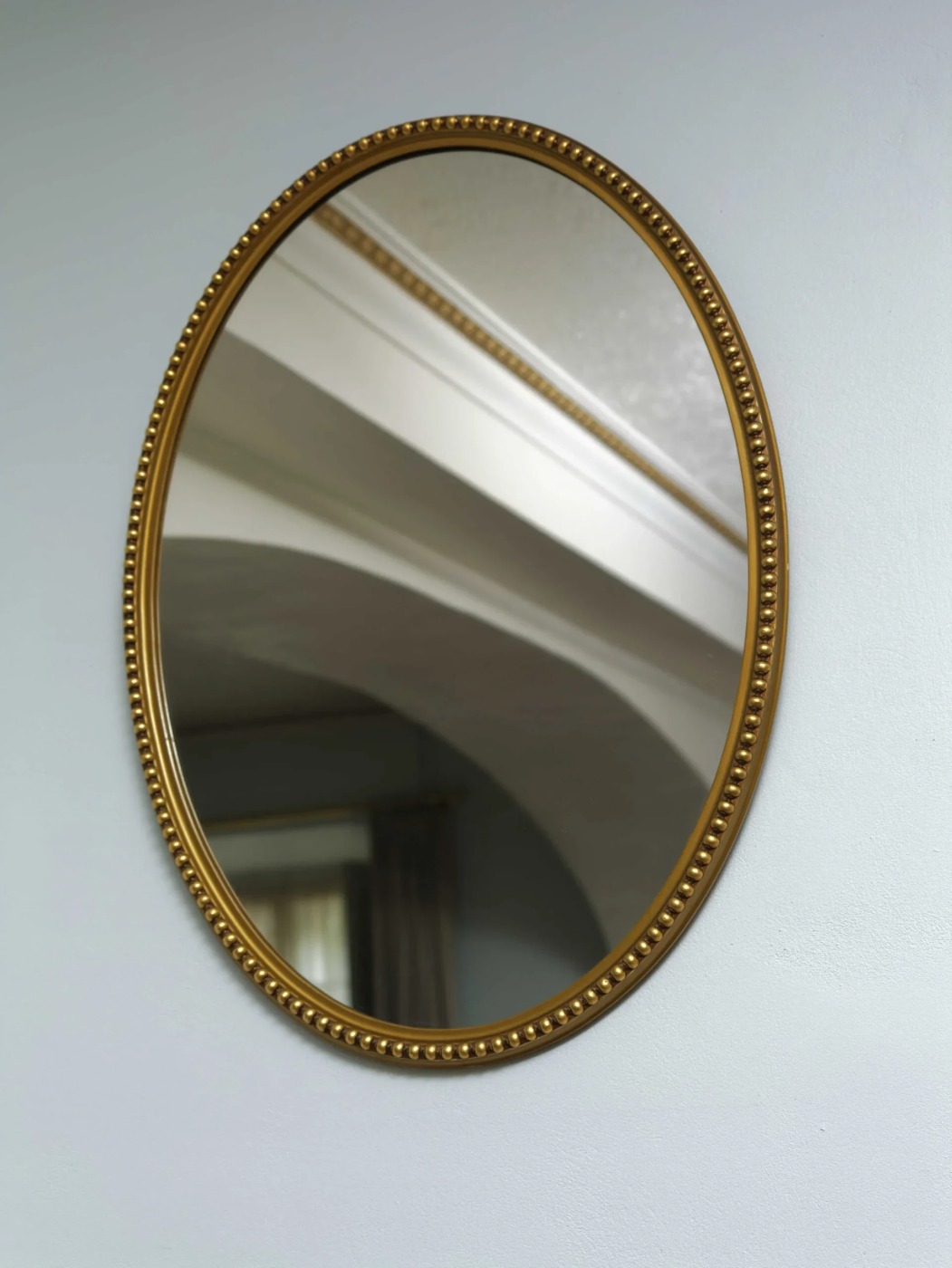 Oválné zrcadlo výška 74 cm