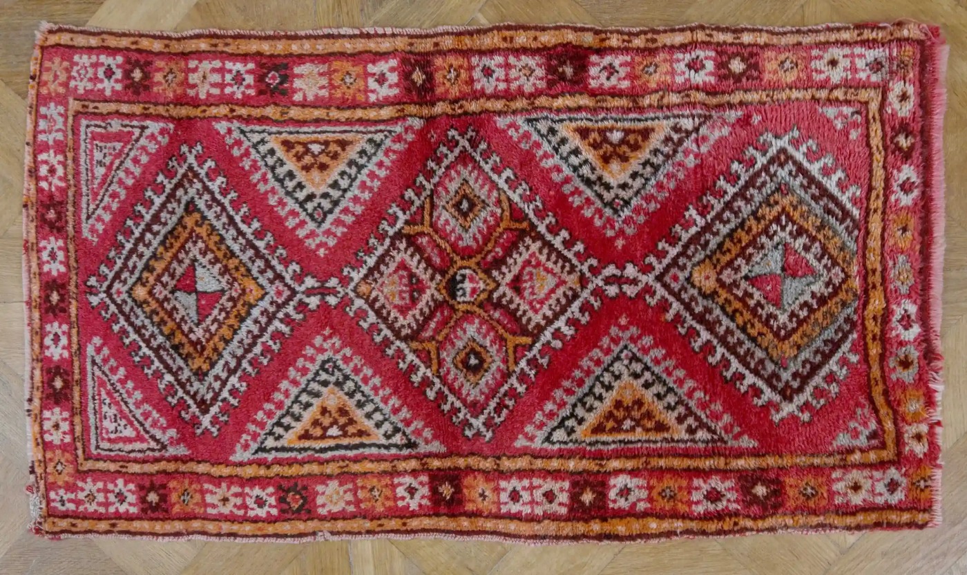 Orientální nomádská předložka / kobereček 98 x 59 cm