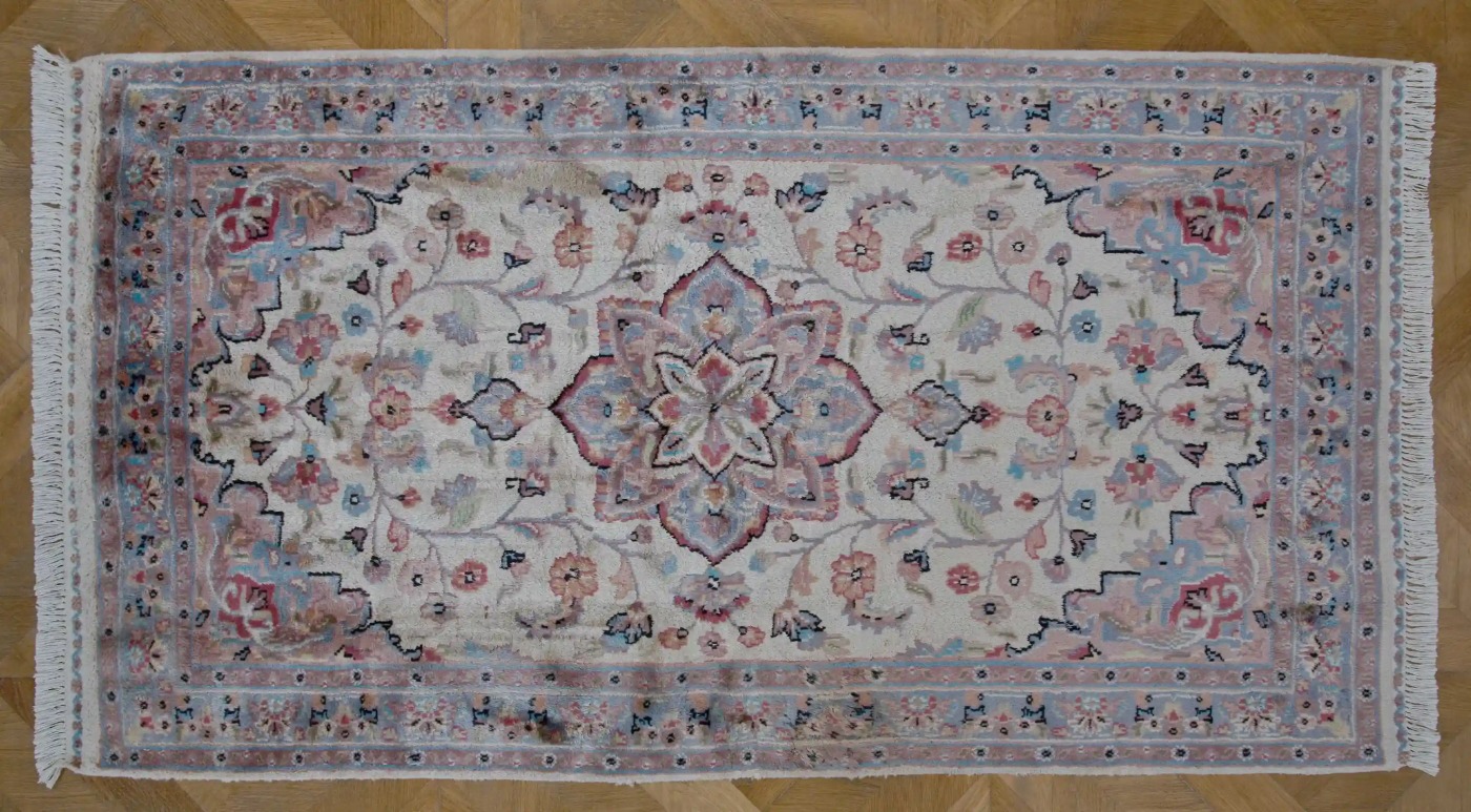 Pákistánský koberec Hajdarábád s hedvábím 172 X 93 cm